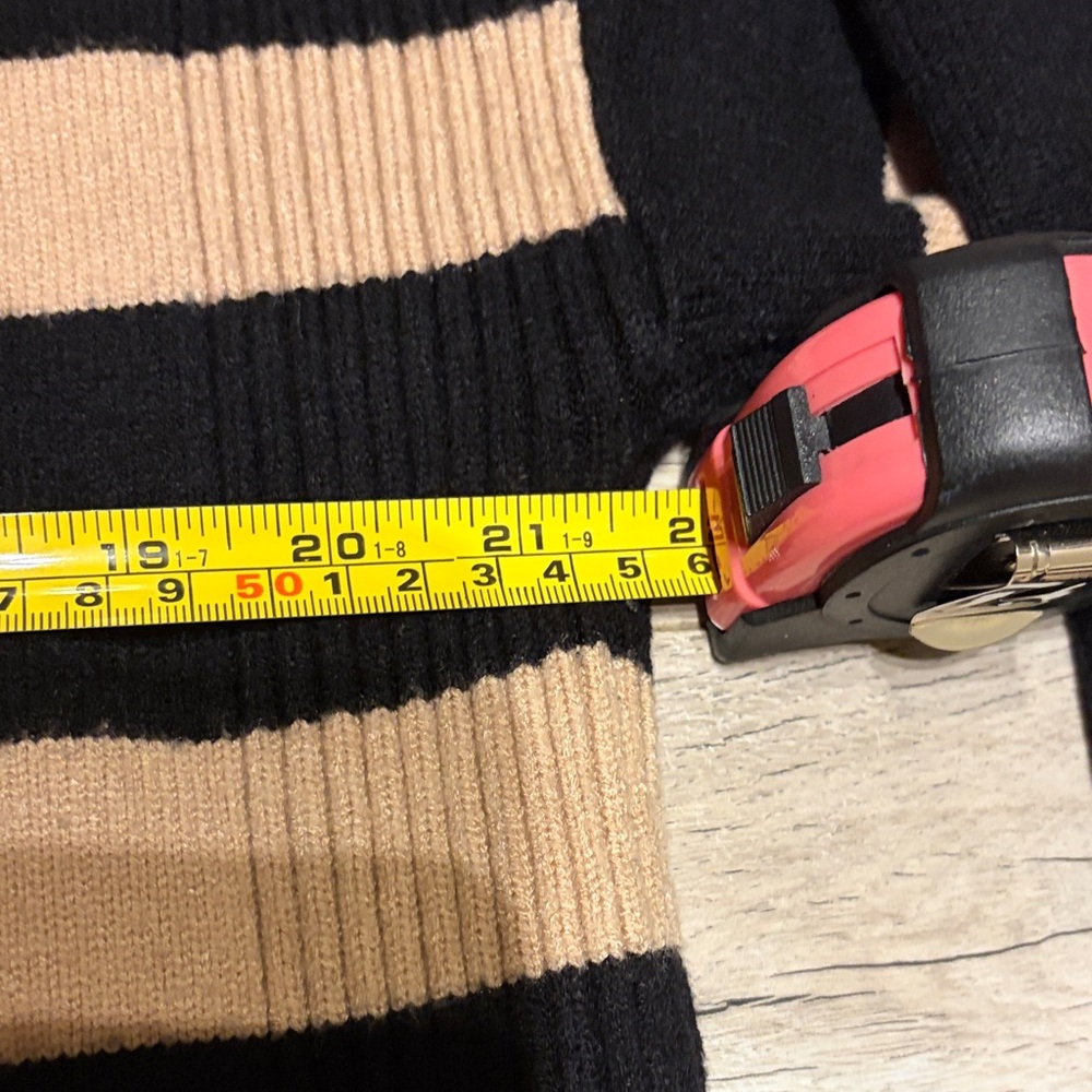 Evereve Striped Hooded Sweater - Picture 3 of 5